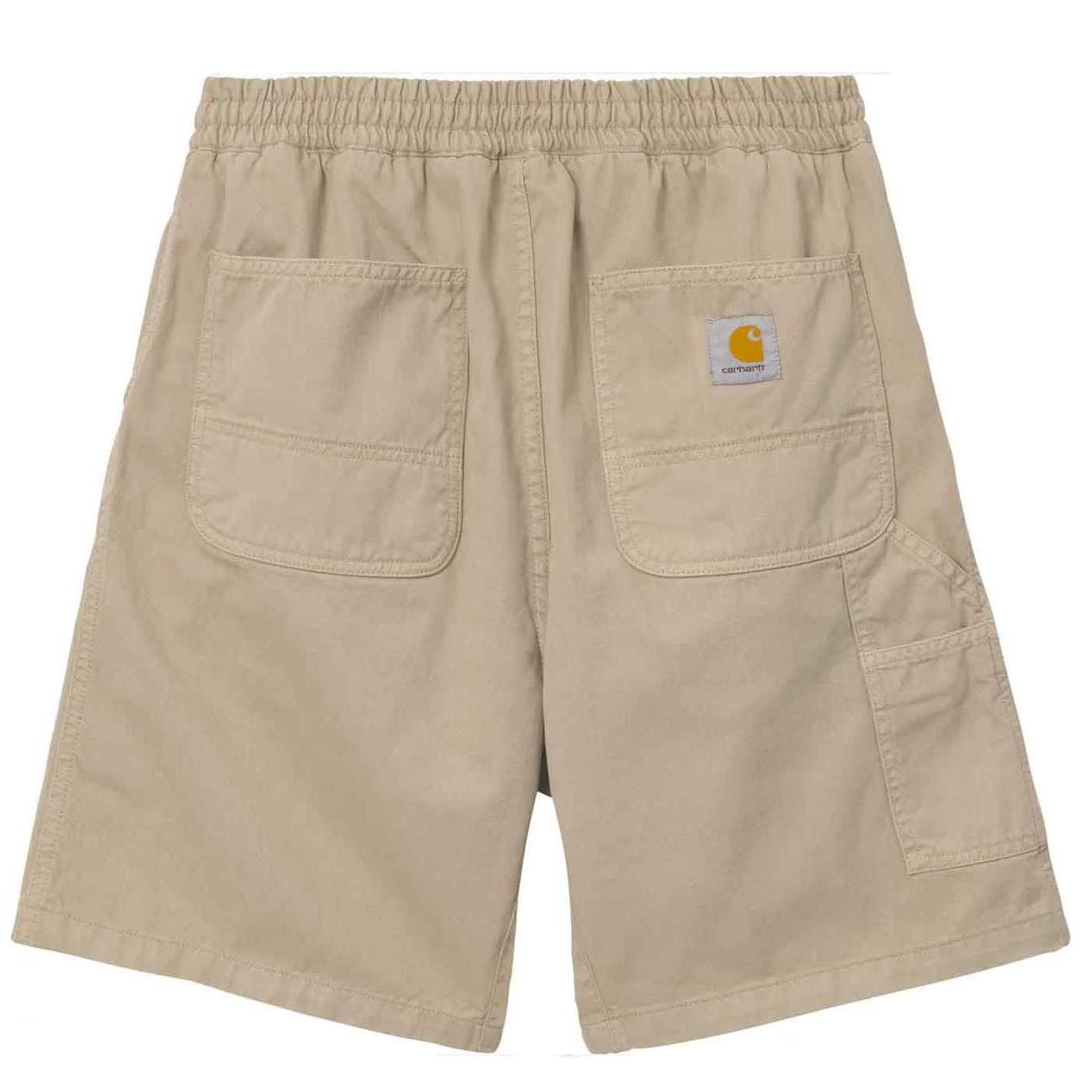 Pantalón corto Carhartt Flint Short Beige Wall Garment Dyed I030480.G1GD.03 Cargo Cortos Carhartt WIP