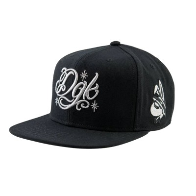 Gorra DGK Raise The Low Snapback Negro Black HEH-1236 Gorras DGK