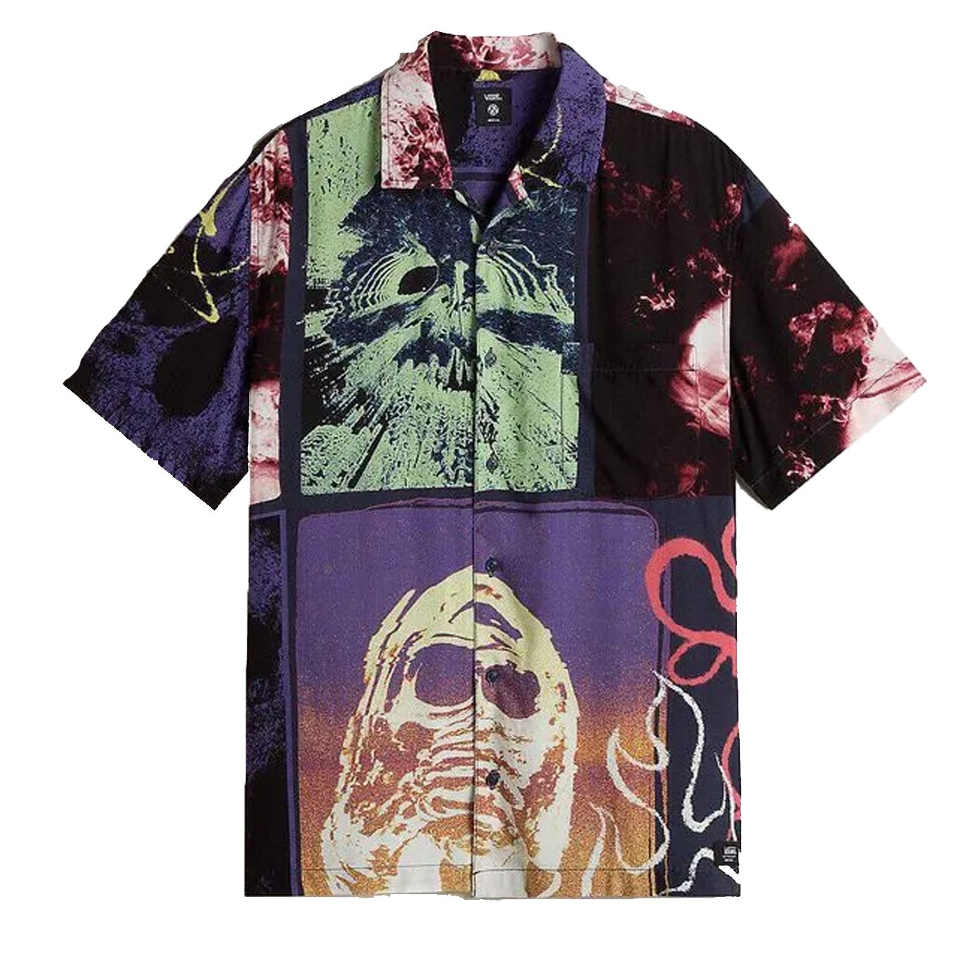Camisa Vans Prospect Collage Ss Woven Parisian Night VN000M1DJDU1 Camisas Vans Camisa Vans Prospect Collage Ss Woven Parisian Night VN000M1DJDU1 Camisas Vans