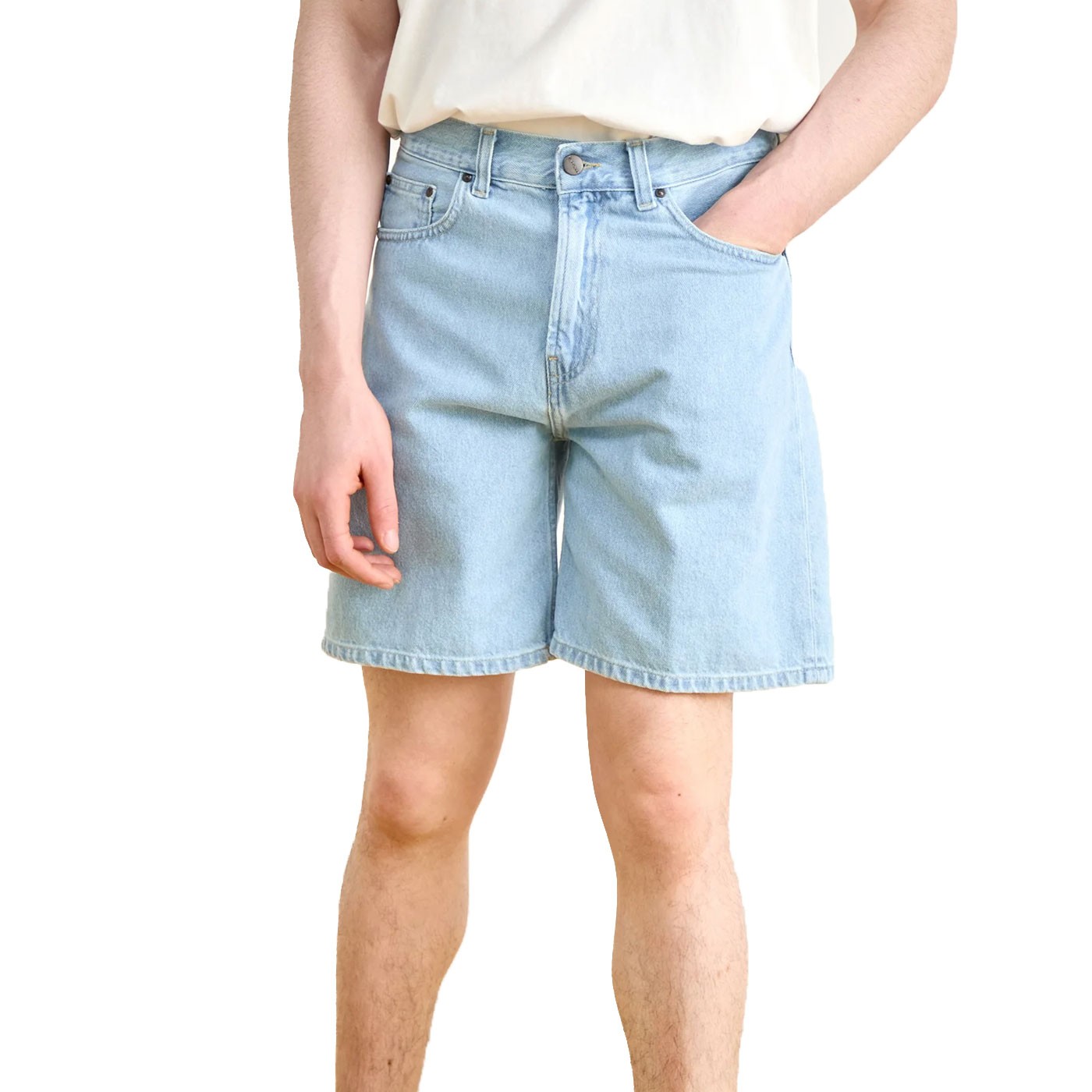 Pantalón corto vaquero Carhartt Nolan Short Blue bleached I034869.0135.00 Vaquero Jeans Cortos Carhartt WIP Pantalón corto vaquero Carhartt Nolan Short Blue bleached I034869.0135.00 Vaquero Jeans Cortos Carhartt WIP