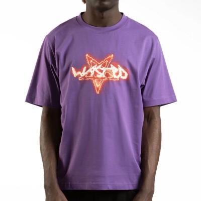 Camiseta Surt T-shit Imperial Purple Morado srt-wstd-prs-ss25 Camisetas Wasted Paris