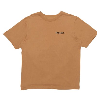 Camiseta AndFeelings Vase Short Sleeves Tee Marrón Iced Coffee AFG4SS-BRWN Camisetas AndFeelings