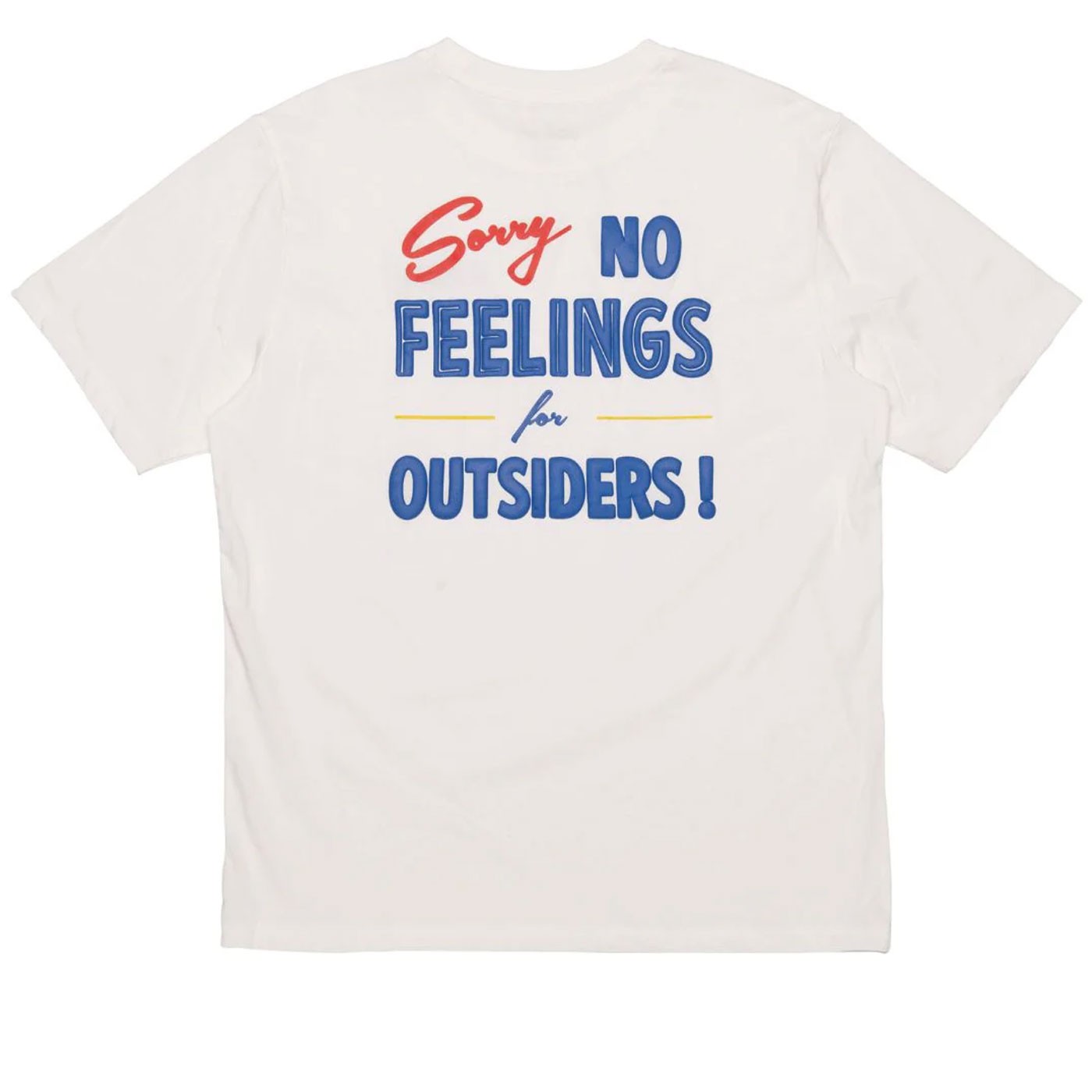 Camiseta AndFeelings No Feelings Short Sleeve Tee Blanco White AFG6SS-WHT Camisetas AndFeelings