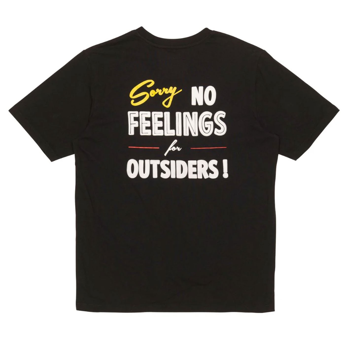 Camiseta And Feelings No Feelings Short Sleeves Tee Negro Black AFG6S-BLK Tshirts AndFeelings Camiseta And Feelings No Feelings Short Sleeves Tee Negro Black AFG6S-BLK Tshirts AndFeelings