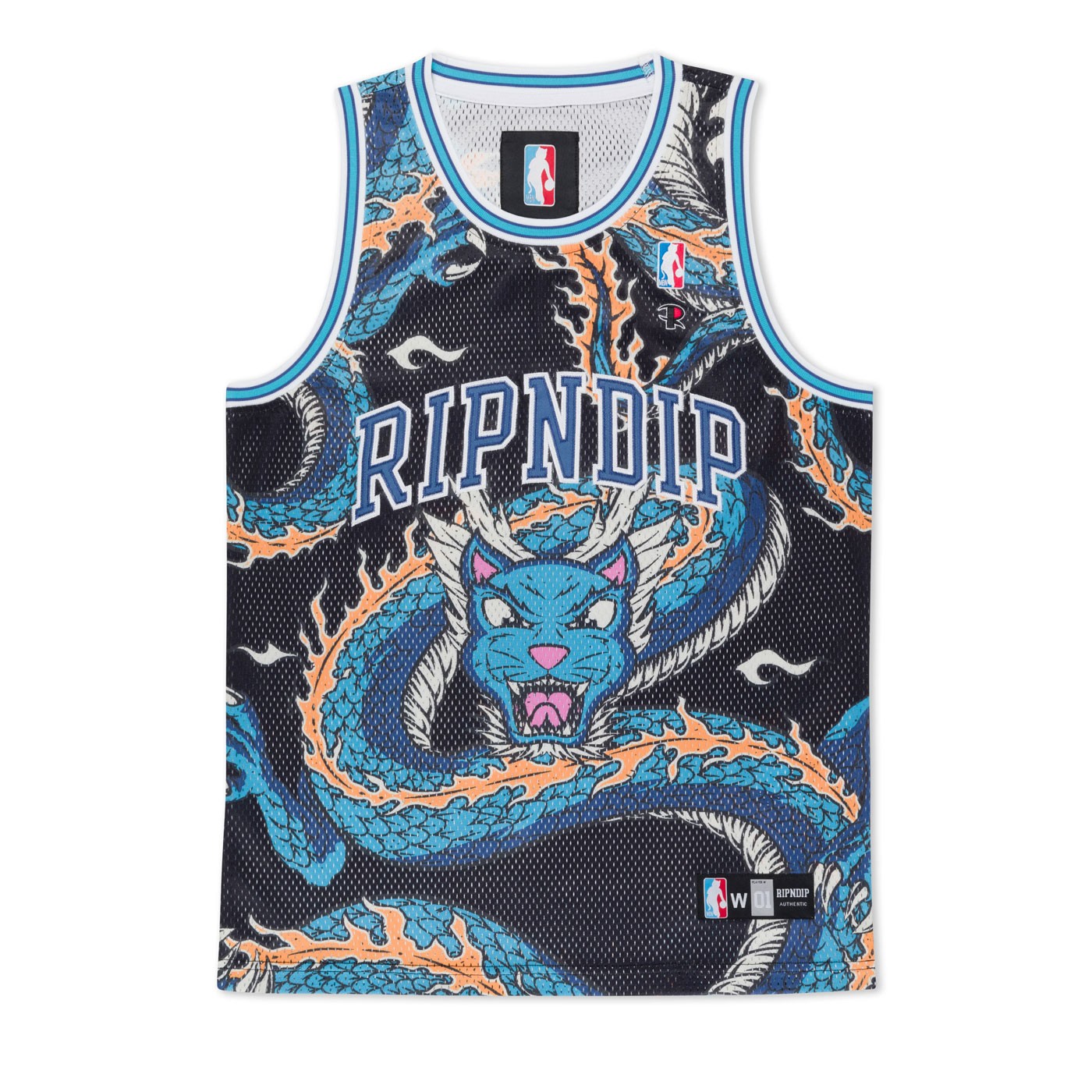 Camiseta Tirantes Ripndip Shen Nerm Basketball Jersey Charcoal RNDSUM25-5104L Camisetas RipNDip
