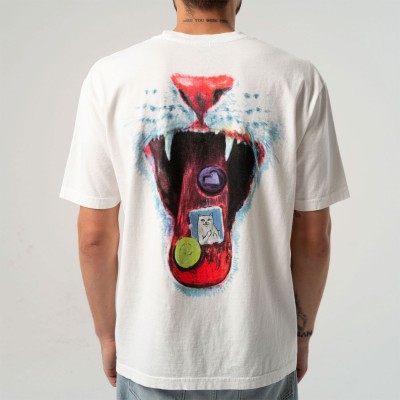 Camiseta RipNDip Vitamins Tee White Bone TSRIPVIT Camisetas RipNDip
