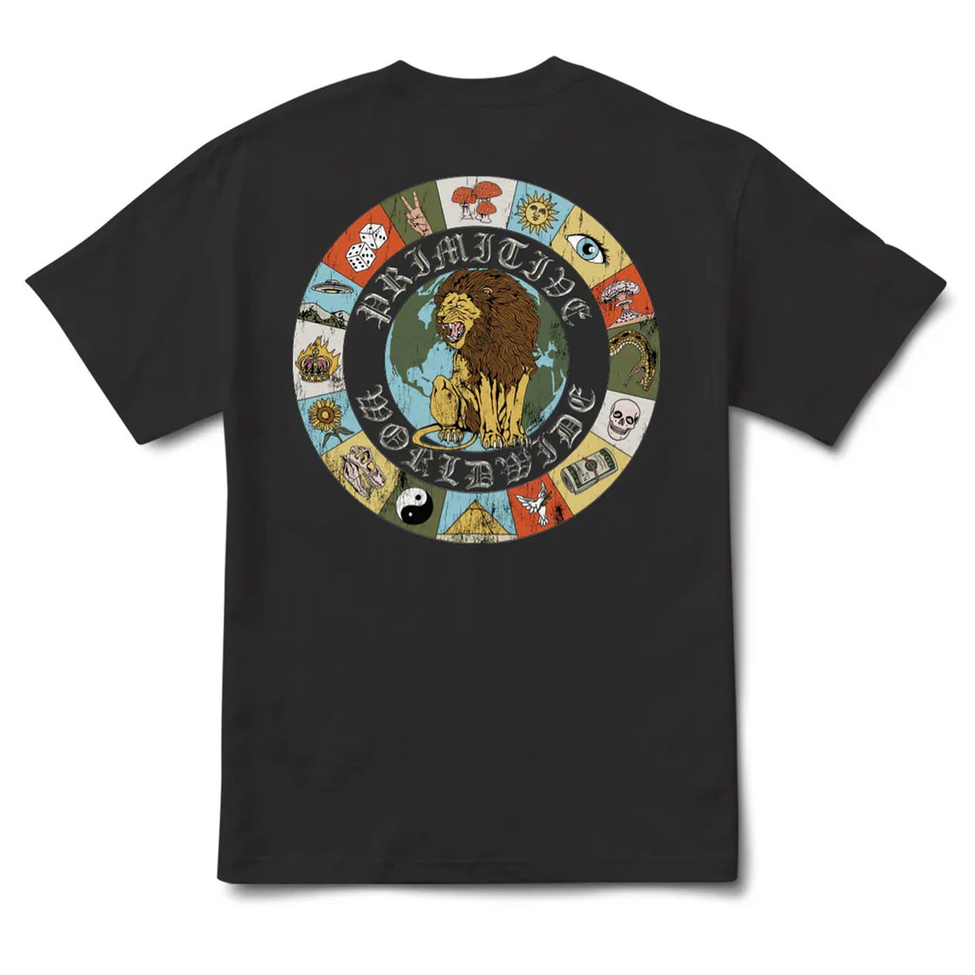 Camiseta Primitive Signs HW Tee Black TSPRISIGHW-BLK Mens clothing Primitive Camiseta Primitive Signs HW Tee Black TSPRISIGHW-BLK Mens clothing Primitive