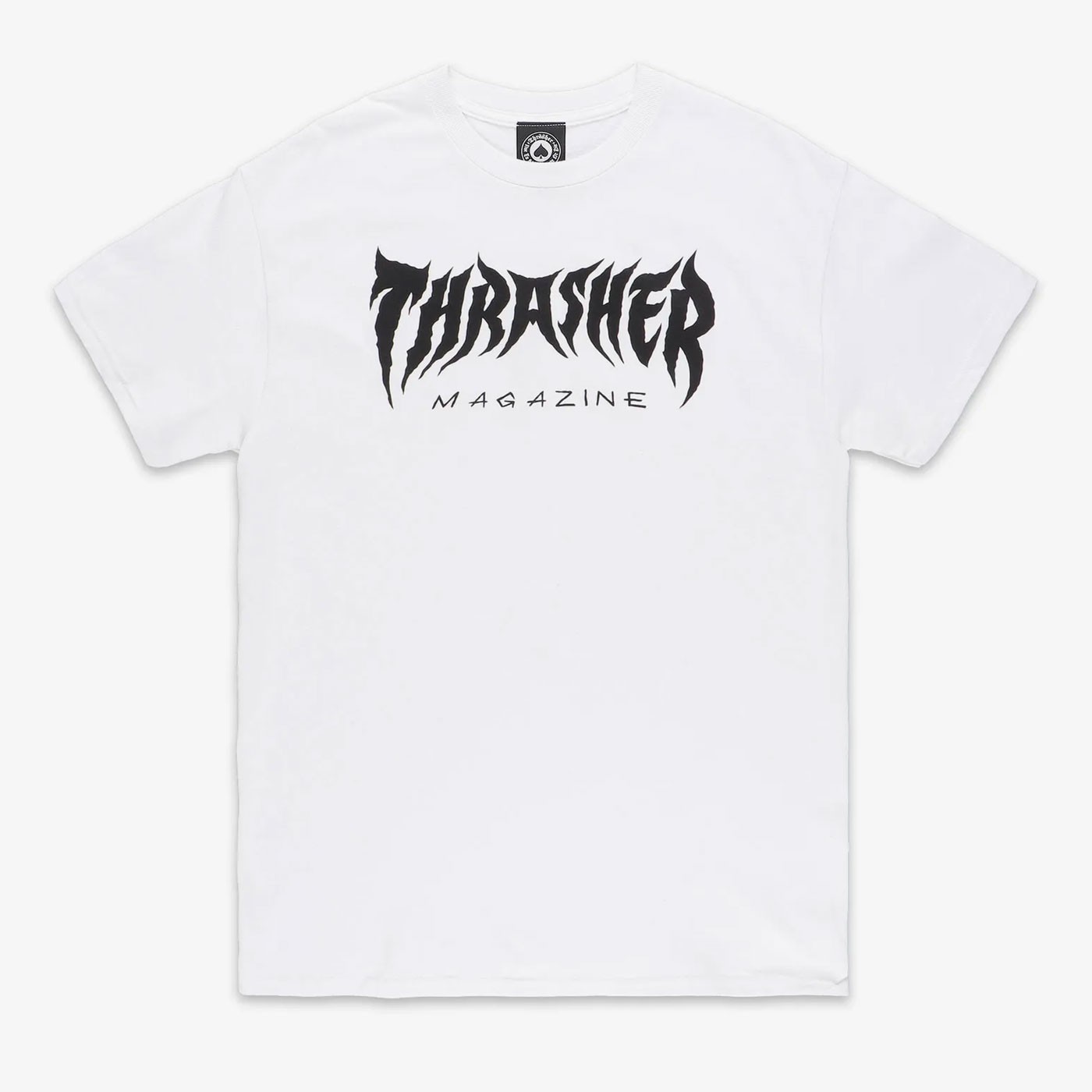 Camiseta Thrasher Metal Tee White TSTHRMET Tshirts Thrasher