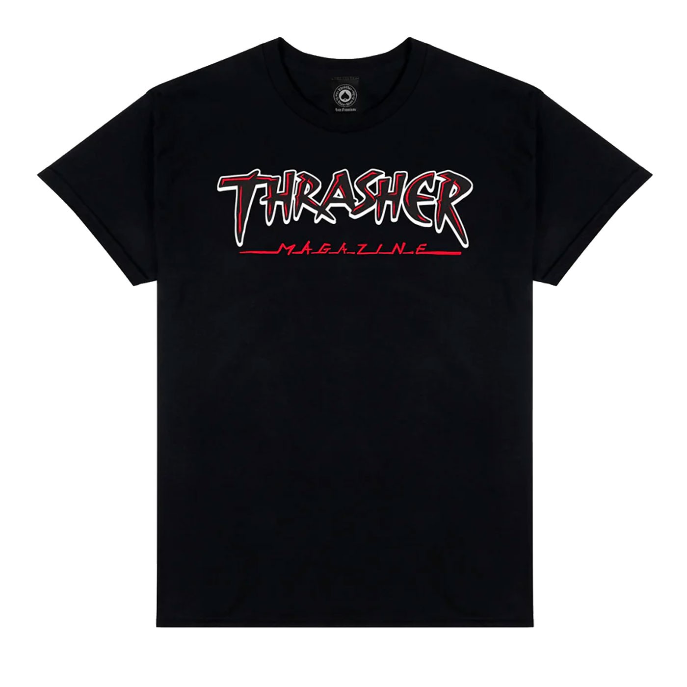 Camiseta Thrasher Slash Tee Black TSTHRSLA Magliette Thrasher Camiseta Thrasher Slash Tee Black TSTHRSLA Magliette Thrasher