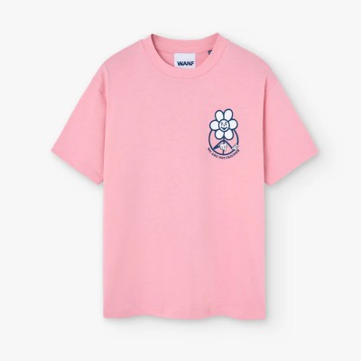 Camiseta We Are Not Friends Young Daisy Rosa Light Salmon WANF-SU2502-SLMN Camisetas We are not friends
