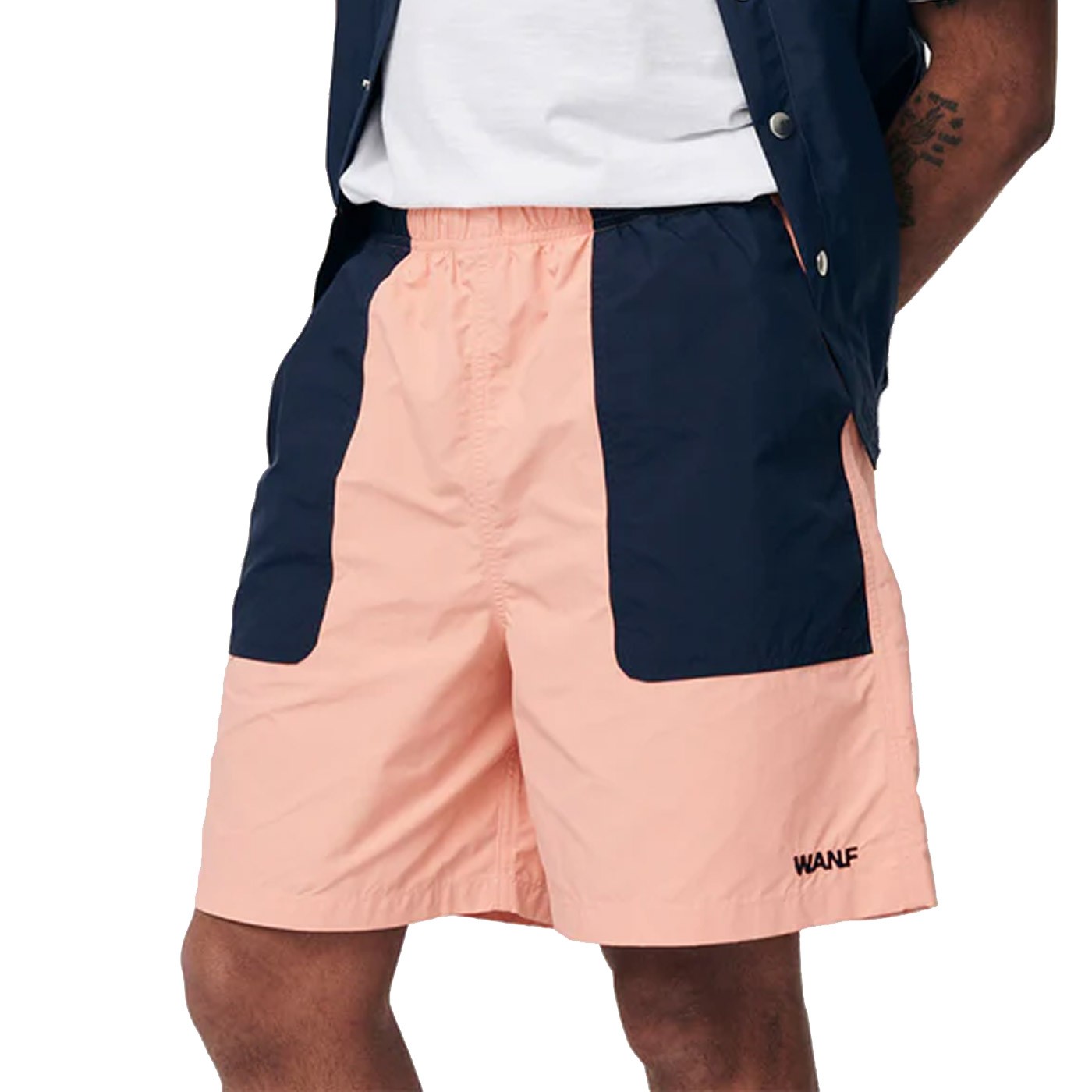 Pantalón Corto We Are Not Friends Mainichi Color Shorts Salmon And Navy WANF-SU2525-SLMN-NVY Jogger y Chandal Cortos We are not friends Pantalón Corto We Are Not Friends Mainichi Color Shorts Salmon And Navy WANF-SU2525-SLMN-NVY Jogger y Chandal Cortos We are not friends