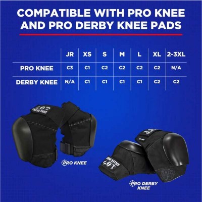 Recambio Rodillera 187 Killer Pads Lock-In Re-Cap RC1L100-BLK Protecciones 187 Killer Pads