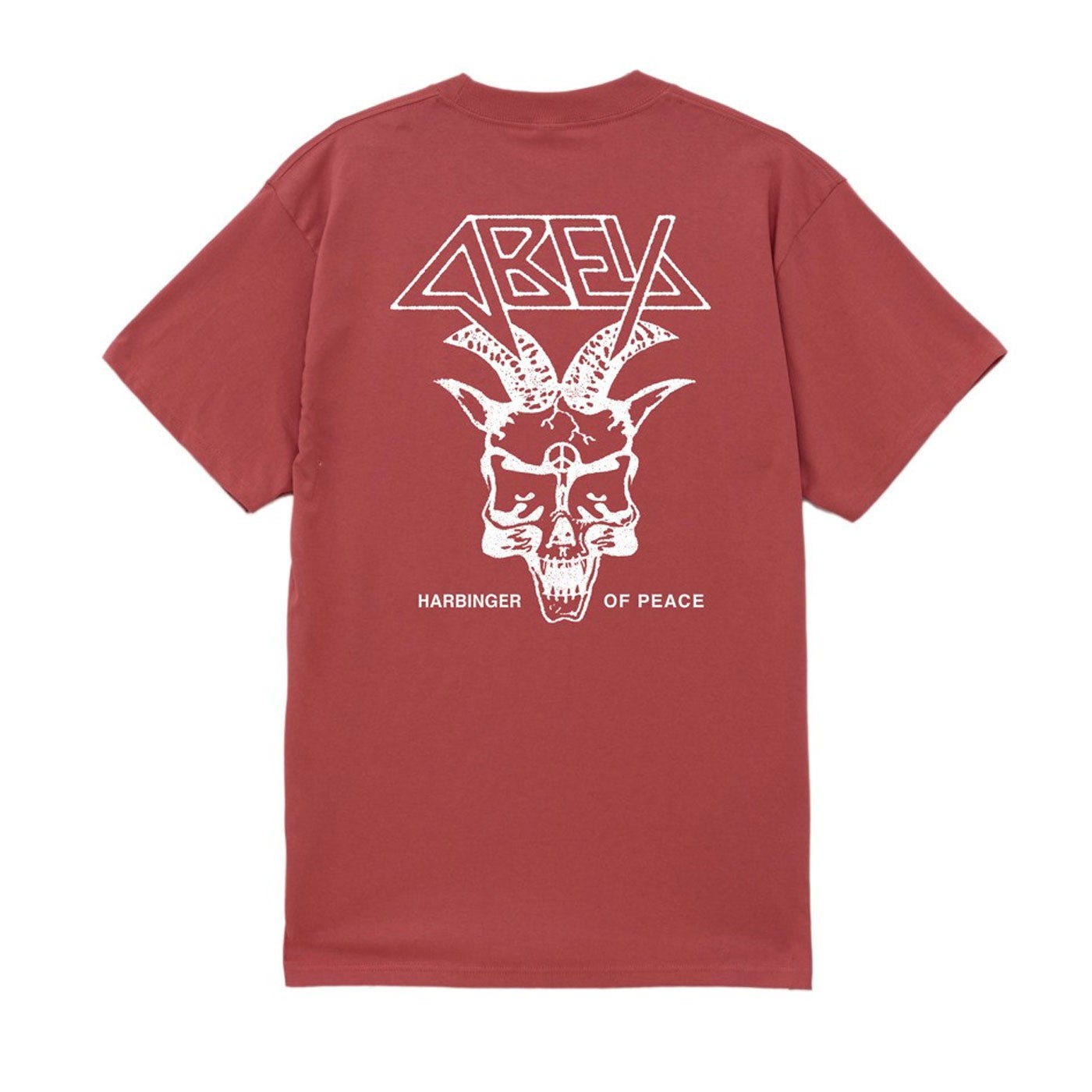 Camiseta OBEY harbinger of peace Mineral red 165264144-MIR T-Shirts Obey Camiseta OBEY harbinger of peace Mineral red 165264144-MIR T-Shirts Obey