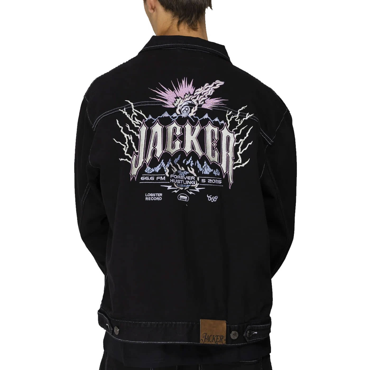 Chaqueta Jacker Inferno Denim Negro Black JA00220-BLK Chaquetas Jacker