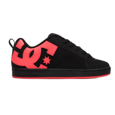 Zapatilla mujer Dc Shoes Court Graffik Shoe Black Hot Pink 300678-BHP Zapatillas DC SHOES