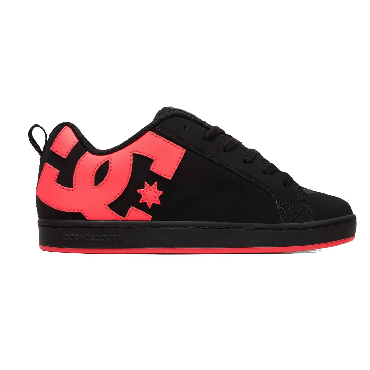 Zapatilla mujer Dc Shoes Court Graffik Shoe Black Hot Pink 300678-BHP Zapatillas DC SHOES