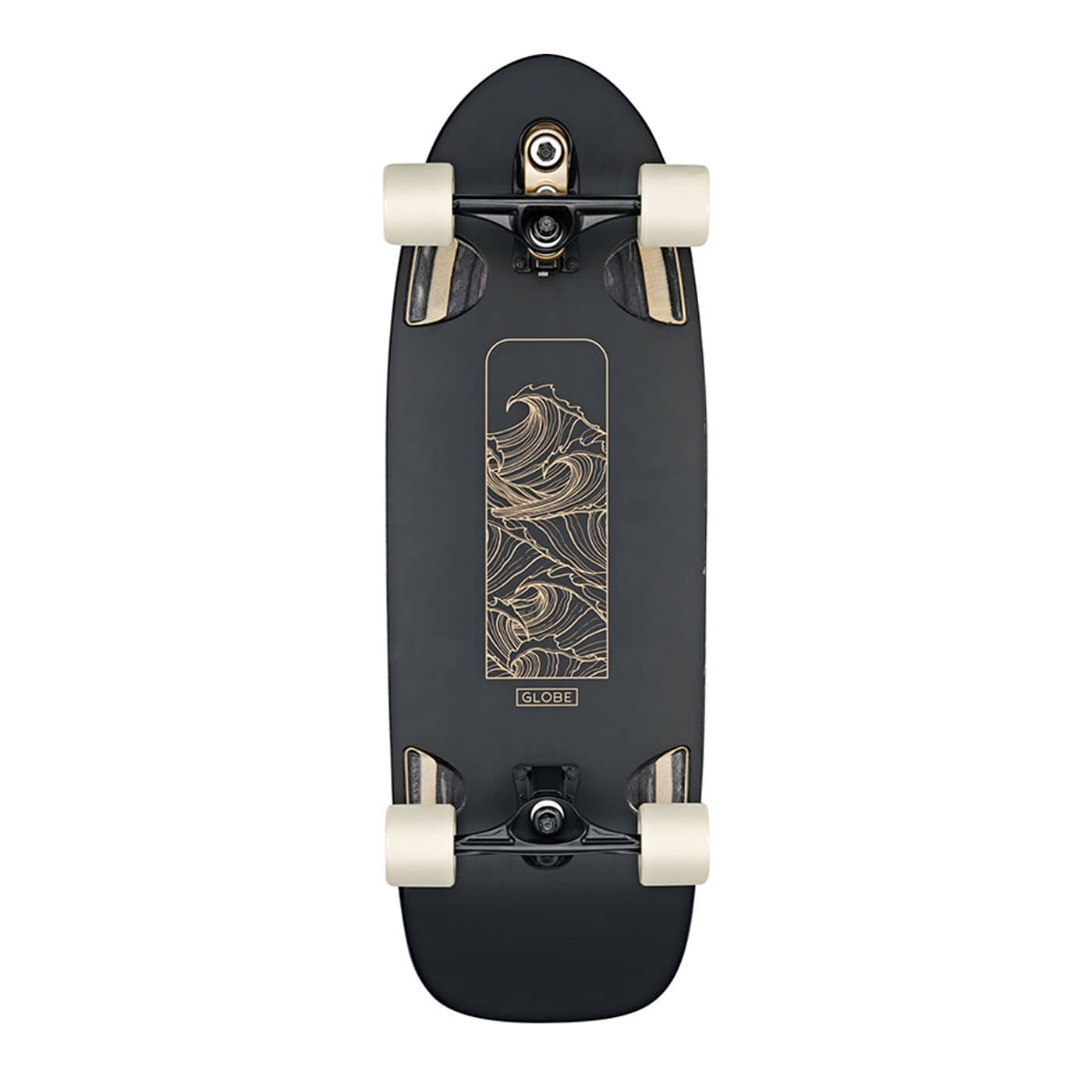 SurfSkate Globe Walrus Black Peak 31'' 1052476SS Surf Skates complete Globe