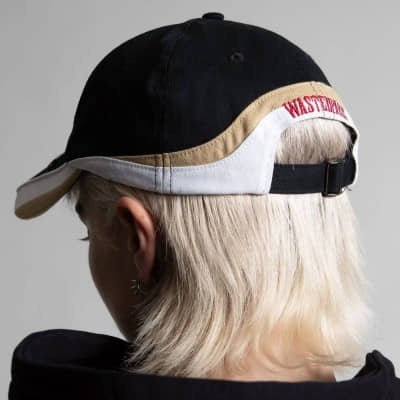 Gorra Wasted Paris Crest Cap Negro Black FW25-D1-CRSTCP Gorras Wasted Paris