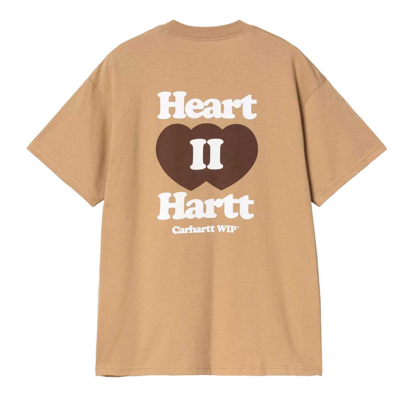 Camiseta Carhartt WIP S-S Heart II Hartt T-Shirt Corazon Marrón Dusty Hamilton Brown I035203.07EXX.XX Camisetas Carhartt WIP