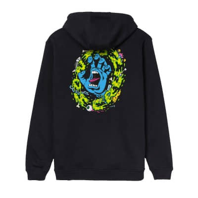 Sudadera Santa Cruz Hood Slime Scream Hood Black SCA-HDY-10009 Sudaderas Santa Cruz