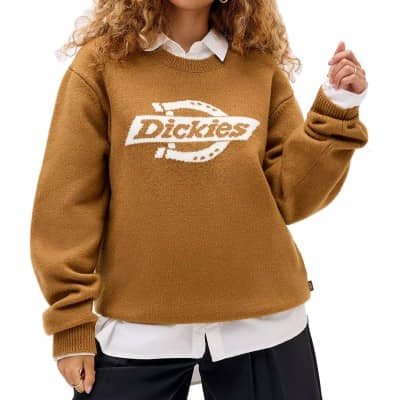 Jersey sueter Dickies Ruston Sweater Brown Duck DK0A87OQ0BD1-2FW5 Jerseys Dickies