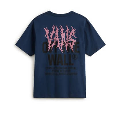 Camiseta Vans Metal Wall Ss Navy VN000PCENVY1 Tshirts Vans