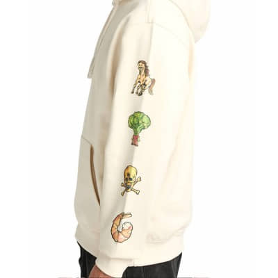Sudadera Rvca KLS Hoodie Blanco White EVYSF00134-WZA0 Sudaderas RVCA