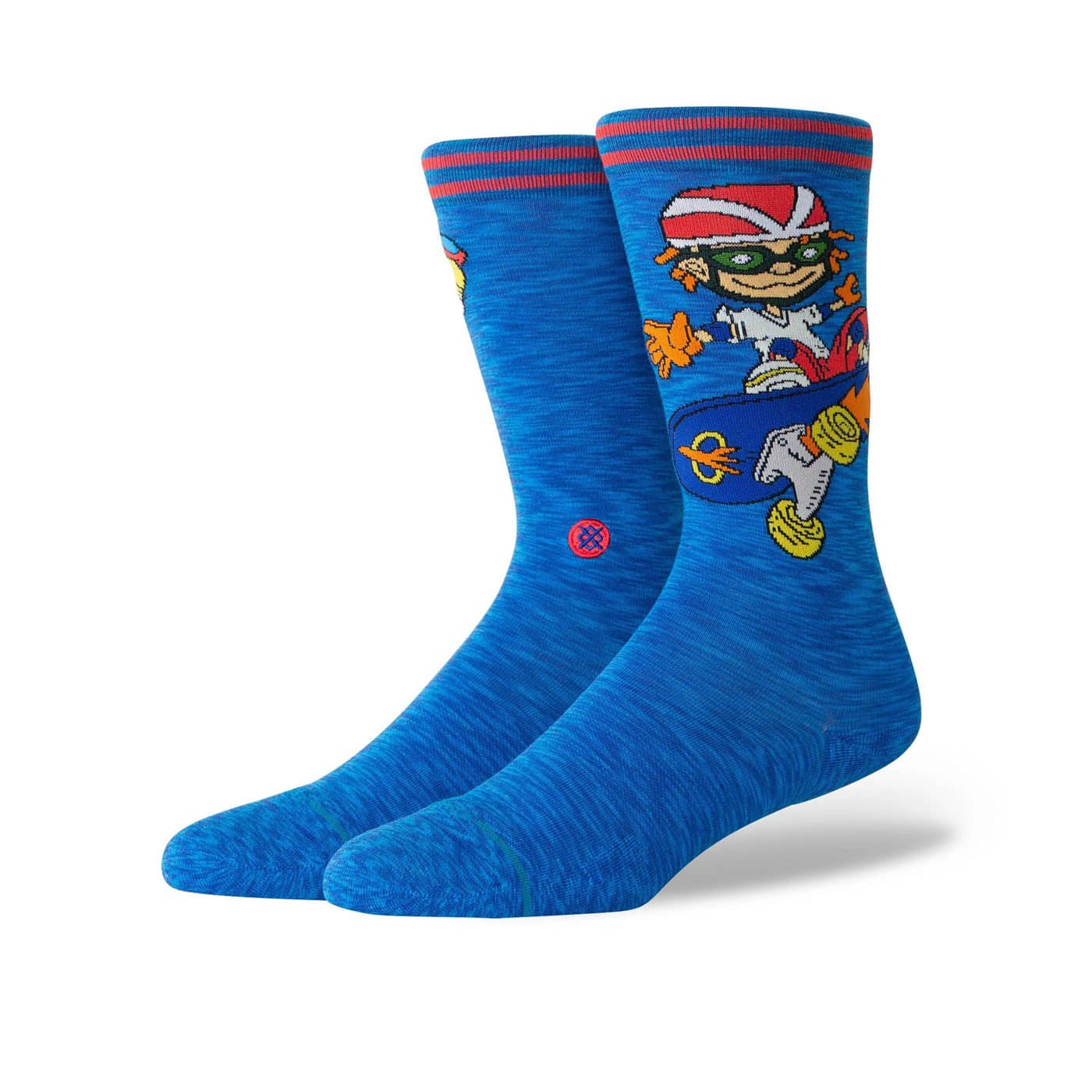Calcetines Stance Reggie And Otto Crew Rocket Power Blue A545C25REG Calcetines Stance