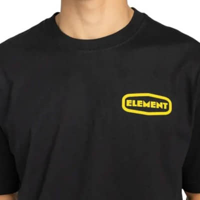 Camiseta Element Grip It Ss Flint Black ELYZT00567-WBB0 T-shirts Element