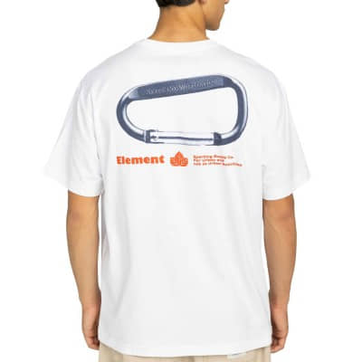 Camiseta Element Sporting Ss Optic White ELYZT00569-WBB0 T-shirts Element