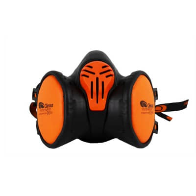 Máscara Molotow Climax Defender Standard Mask a2-p3 Serie PCX-700 Negro Naranja Black Orange MOLOTOW-800.129 Graffiti Molotow