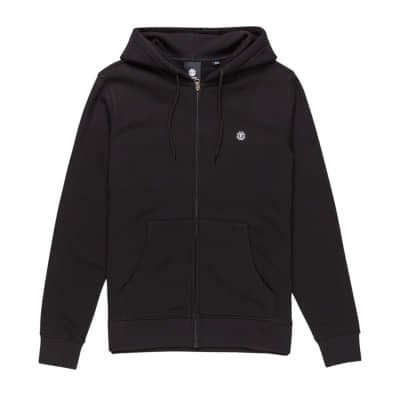 Sudadera Element Icon Embroidery Zip Hood Black ELYFT00199-FBK Sudaderas Element