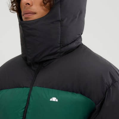 Chaqueta Ellesse Denegri Padded Jacket Verde y Negro Green Black SHB23618-070 Chaquetas Ellesse
