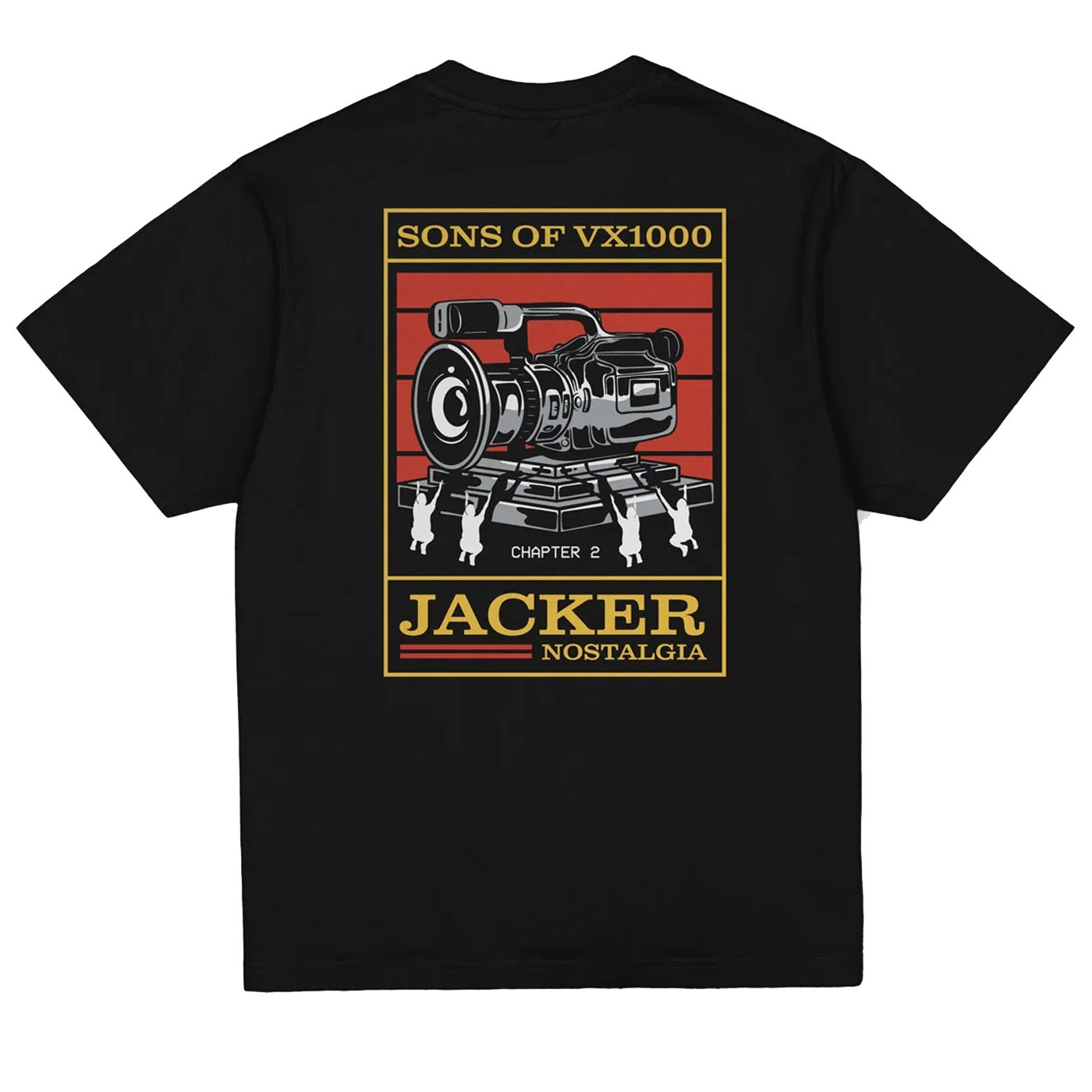 Camiseta Jacker Sons of Vx T-shirt Black JA0639 Magliette Jacker