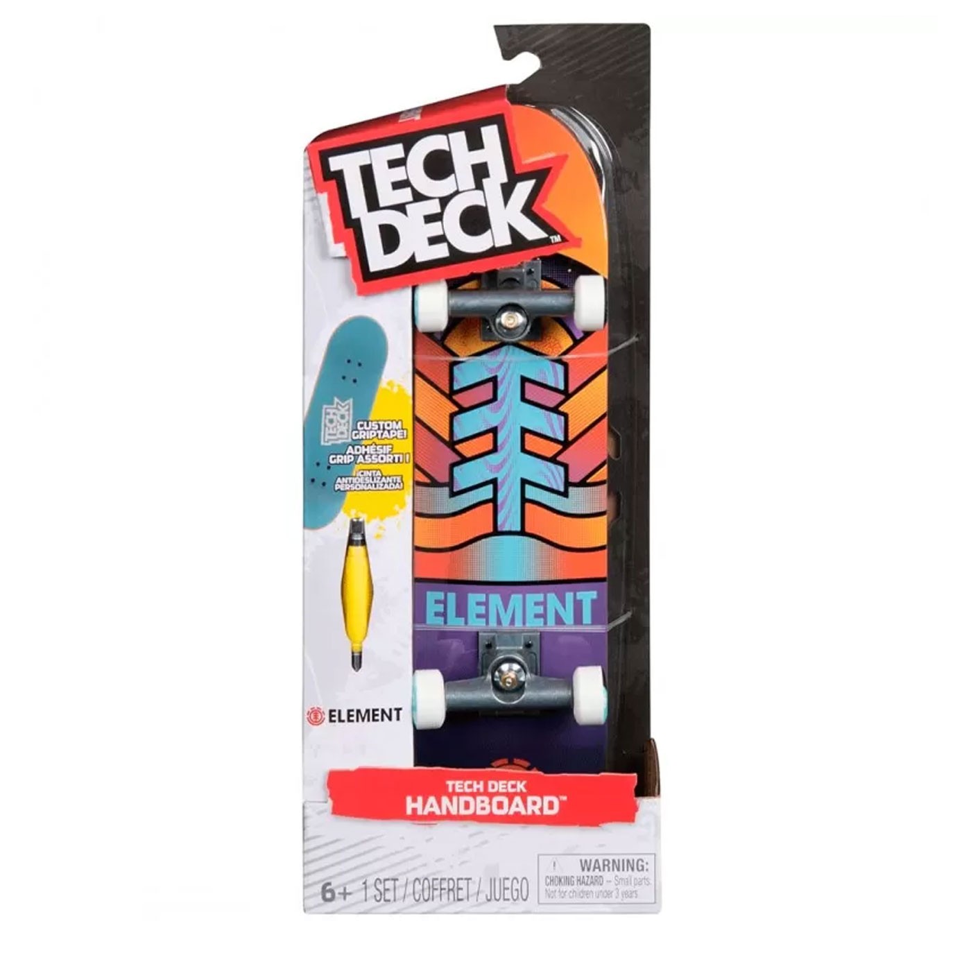 Handboard Tech Deck Element HDBLABEL-4 Fingerboard Tech Deck