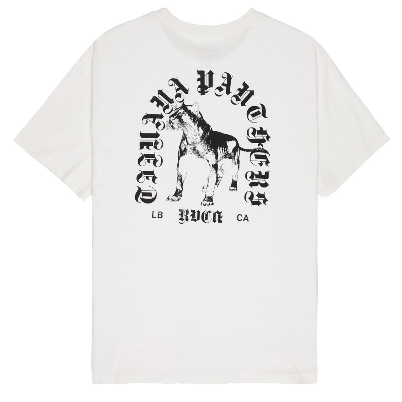 Camiseta Rvca Bad Panther Pocket Blanco EVYZT00351 Camisetas RVCA