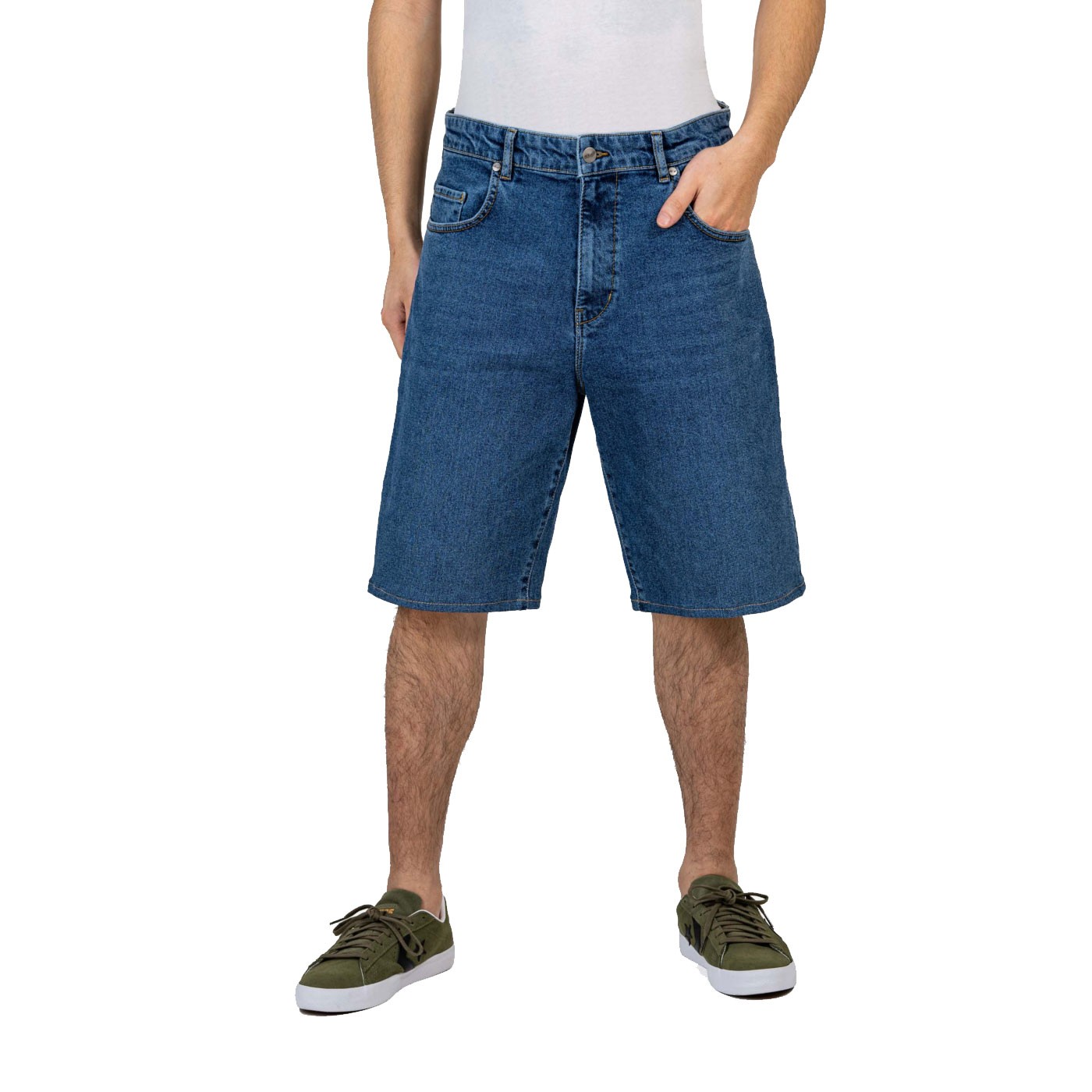 Pantalon corto Reell Solid Short Retro Blue 1201-017 02-159 1300 Vaquero Jeans Cortos REELL