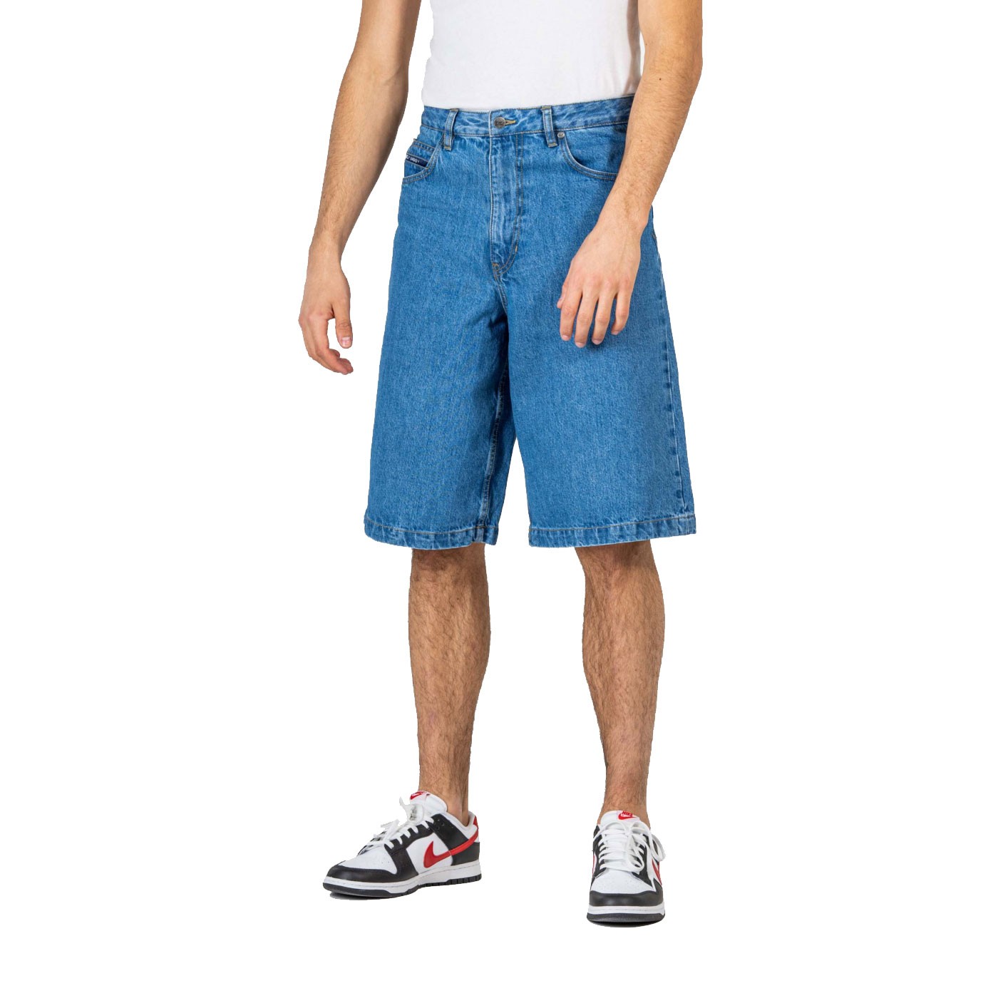Pantalon corto Reell Belmont Short Origin Mid Blue 1201-014 01-002 1301 Vaquero Jeans Cortos REELL