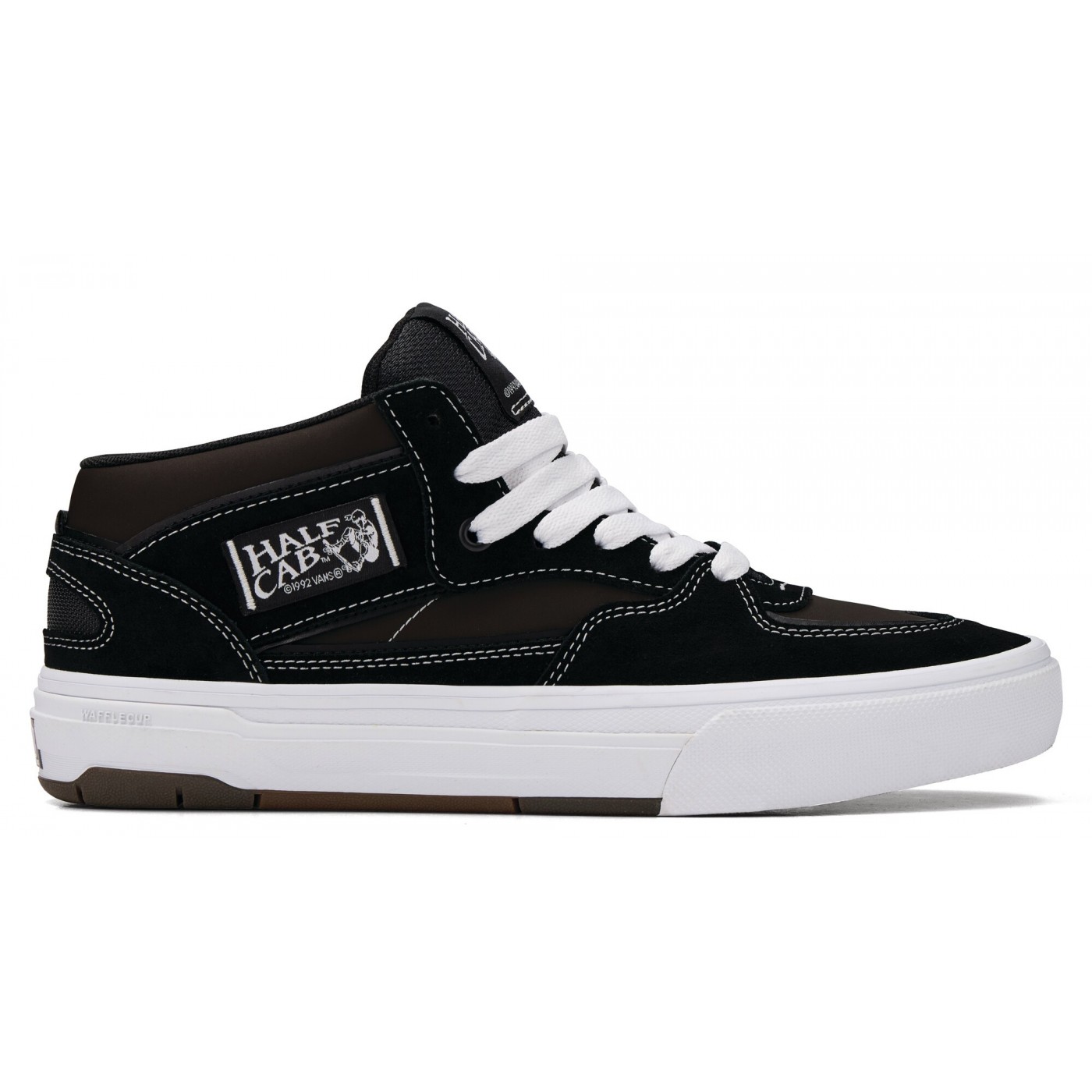 Zapatos Vans Skate Half Cab Wafflecup Black-White VN000D9ZBA21 Zapatillas Vans