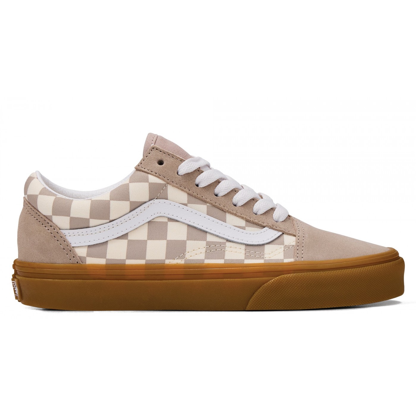 Zapatos Vans Old Skool Gum Check Mushroom VN000D2VH2B1 Zapatillas Vans
