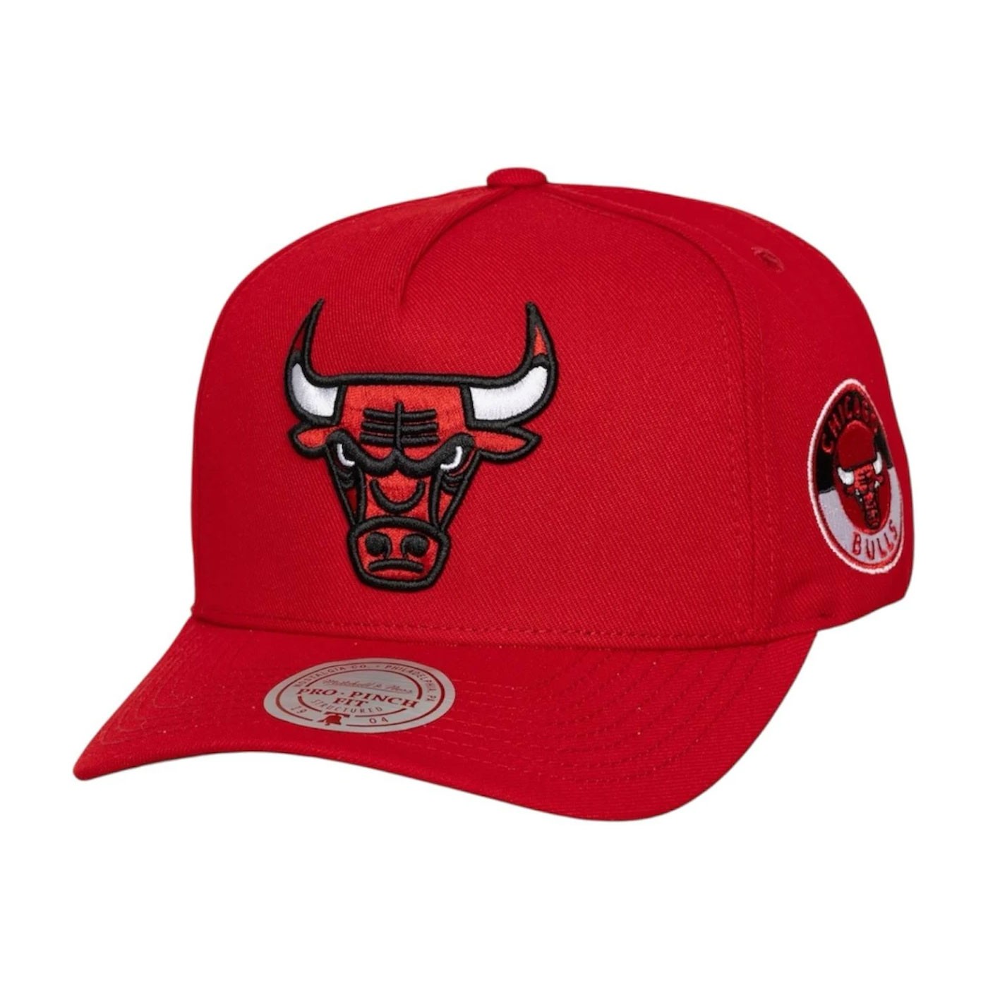 Gorra Mitchell & Ness NBA Double Clutch Pro Snapback Chicago Bulls Rojo Red HP16607-CBURED1 Gorras Mitchell & Ness