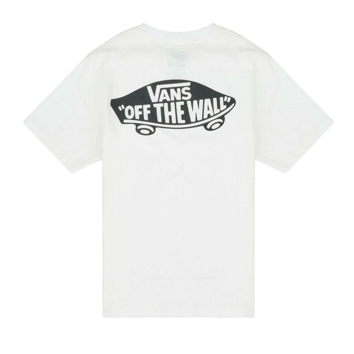 Camiseta Vans Double Standard Ss Tee White-Black VN000SYDYB21 Camisetas Vans