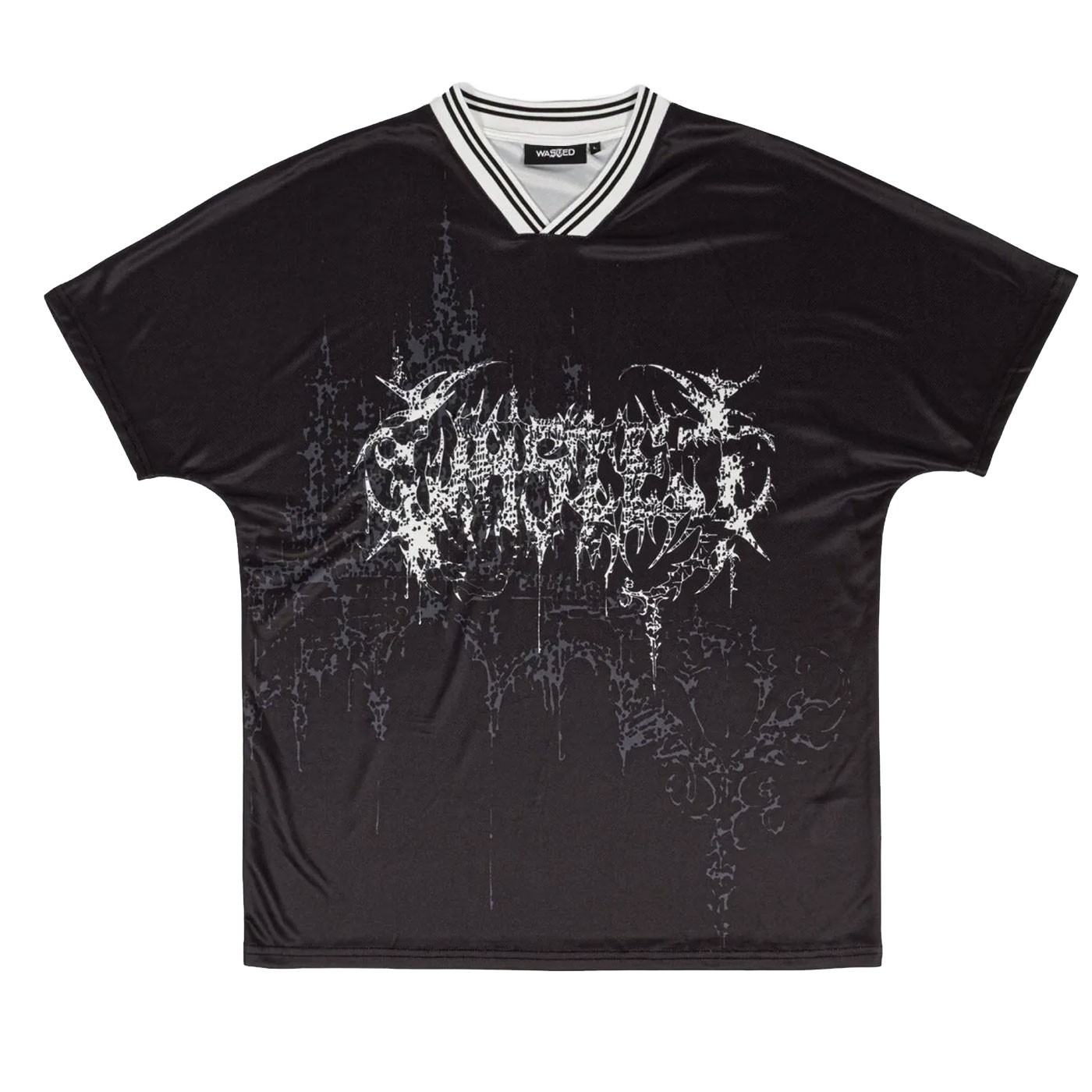 Camiseta Wasted Paris Stronghold Football Black WP-STRONG Camisetas Wasted Paris