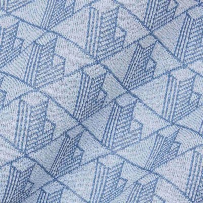 Camiseta Lacoste de jacquard con monograma 1Qi Phoenix Blue-A TH1197-1QI Camisetas Lacoste