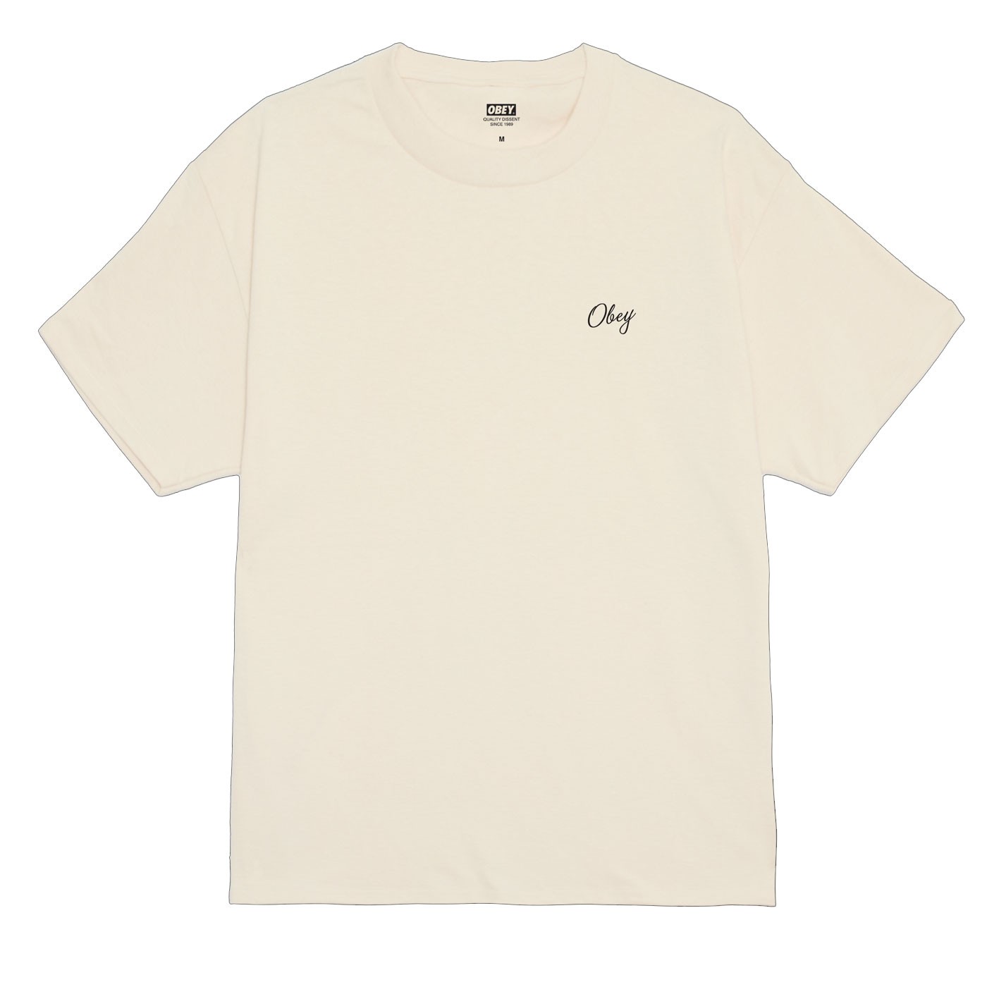 Camiseta Obey paper rose Cream 165264300-CRM Camisetas Obey 