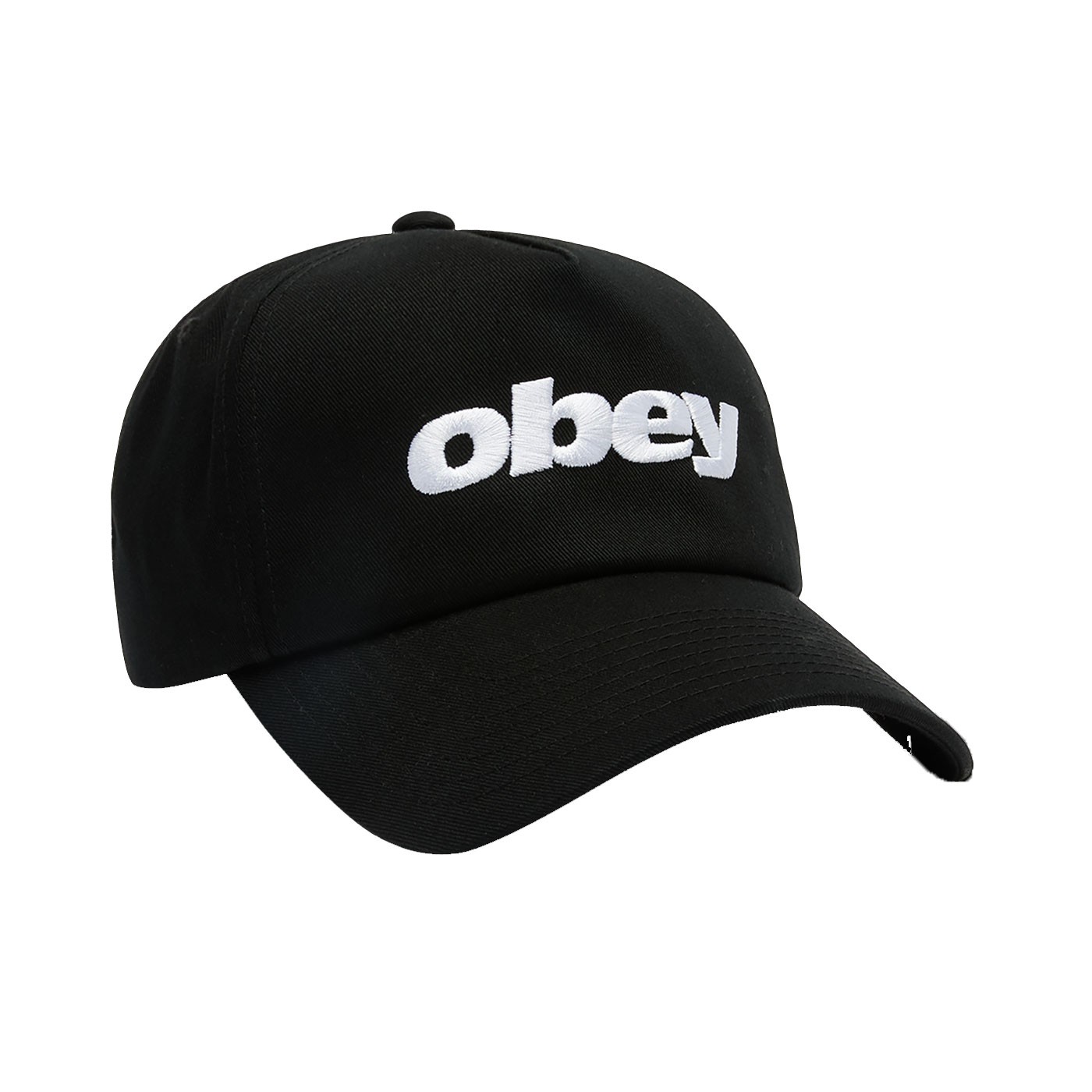 Gorra 5 panel Obey delta 5 panel snapback Black 100490146-BLK Gorras Obey 