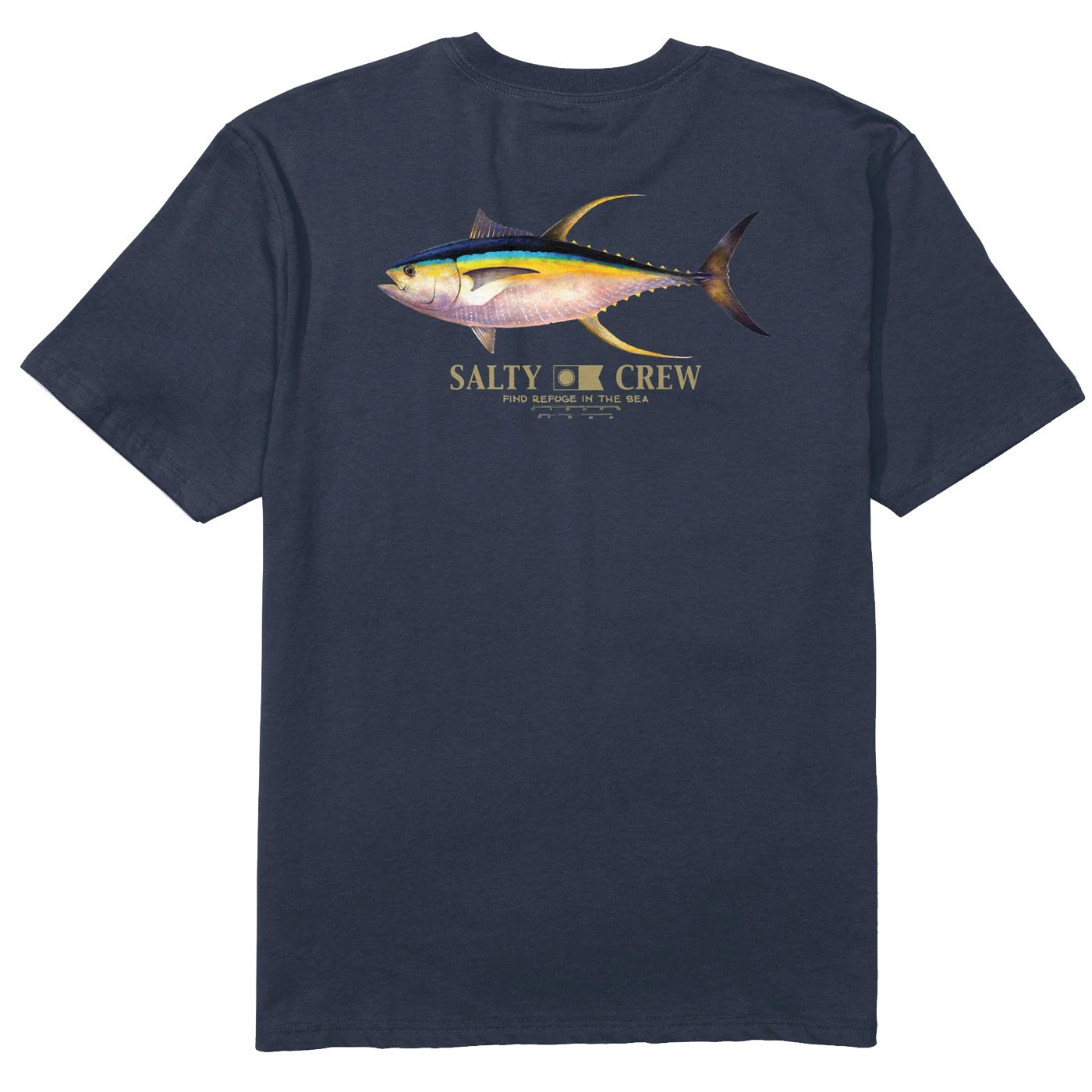 Camiseta Salty Crew Ahi Classic Tee Navy Blue 25035083 Magliette Salty Crew