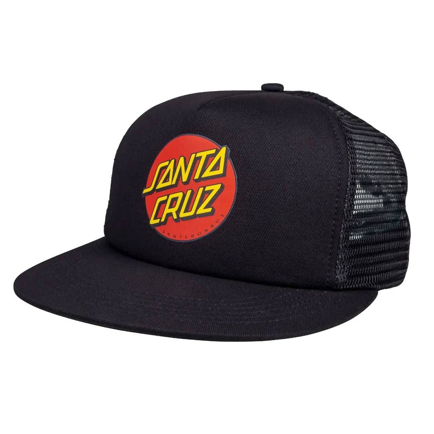 Gorra Santa Cruz Classic Dot Meshback Black Black 3SS20280000 Gorras Santa Cruz