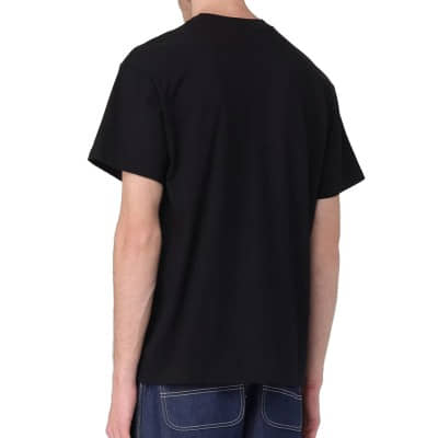 Camiseta Carhartt WIP S-S Script Embroidery T-Shirt Black-White I030435.0D2XX.03 Camisetas Carhartt WIP