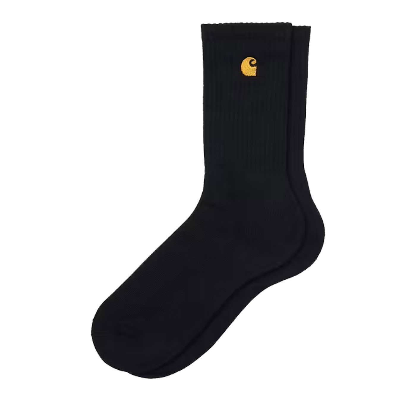 Calcetines Carhartt WIP Chase Socks Black - Gold I036747_00FXX Calcetines Carhartt WIP